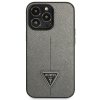 Guess GUHCP13XPSATLG iPhone 13 Pro Max 6,7 srebrny/silver hardcase SaffianoTriangle Logo
